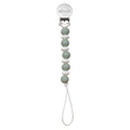 Ali+Oli Silicone Pacifier Clip | Mini Lentil: Mint