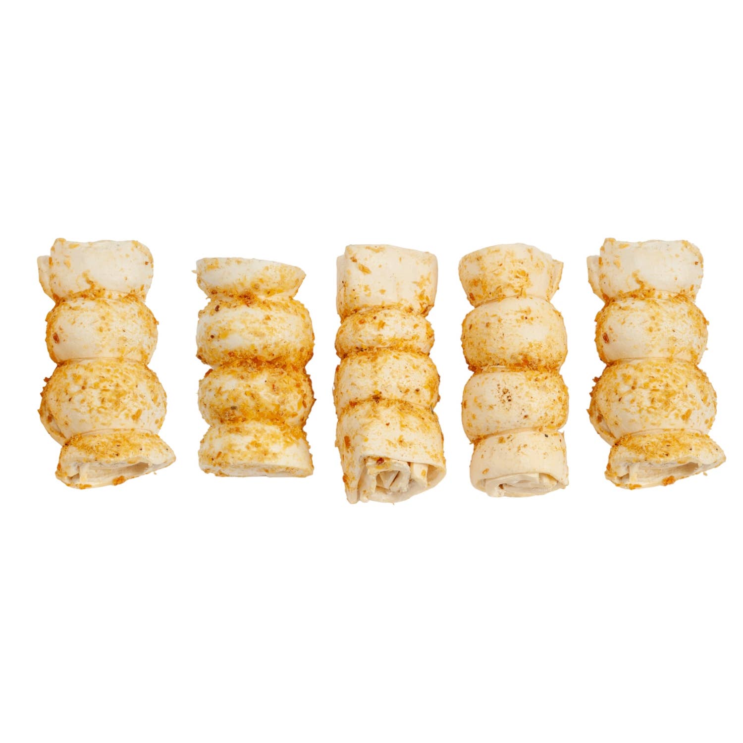 5"-6" Bully Dusted Beef Cheek Rolls Dog Chews (5/Bag)