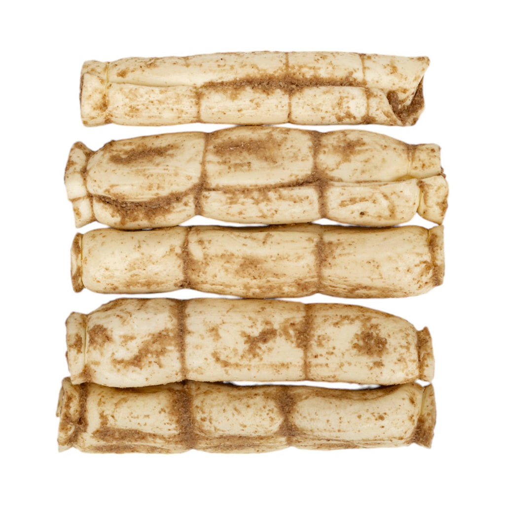 9"-10" Peanut Butter Basted Beef Cheek Rolls (5/Bag)