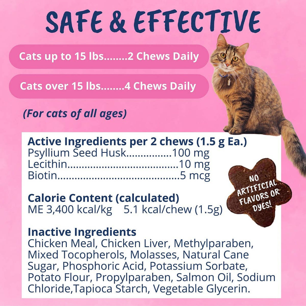Under the Weather Cat Hairball Support Chews 60 ct.