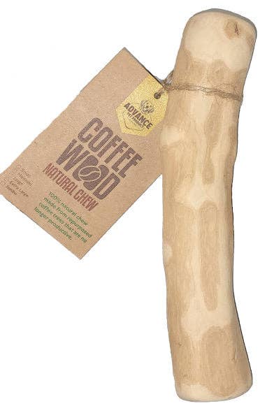 All-Natural Coffee Wood Chews for Dogs!: Single / Large