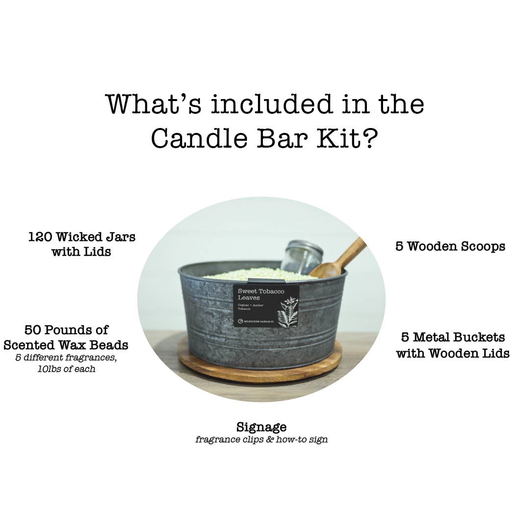 Candle Bar Kit by Milkhouse Candle Co: Fall