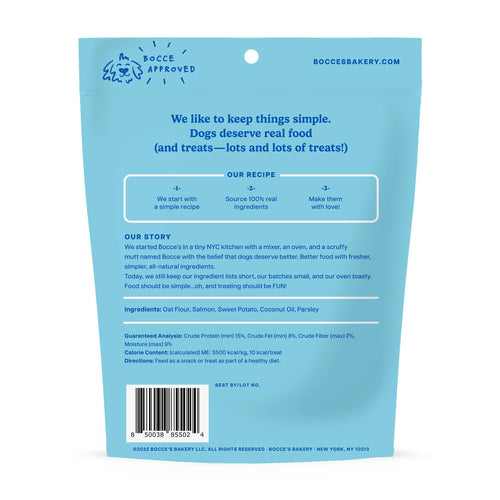 Bocce's Bakery Fish & Chips Biscuits Dog Treats 5oz