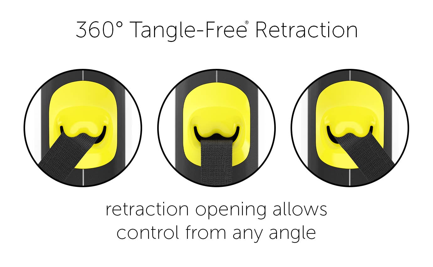 TUG Original 360° Tangle-Free Retractable Dog Leash (Medium)