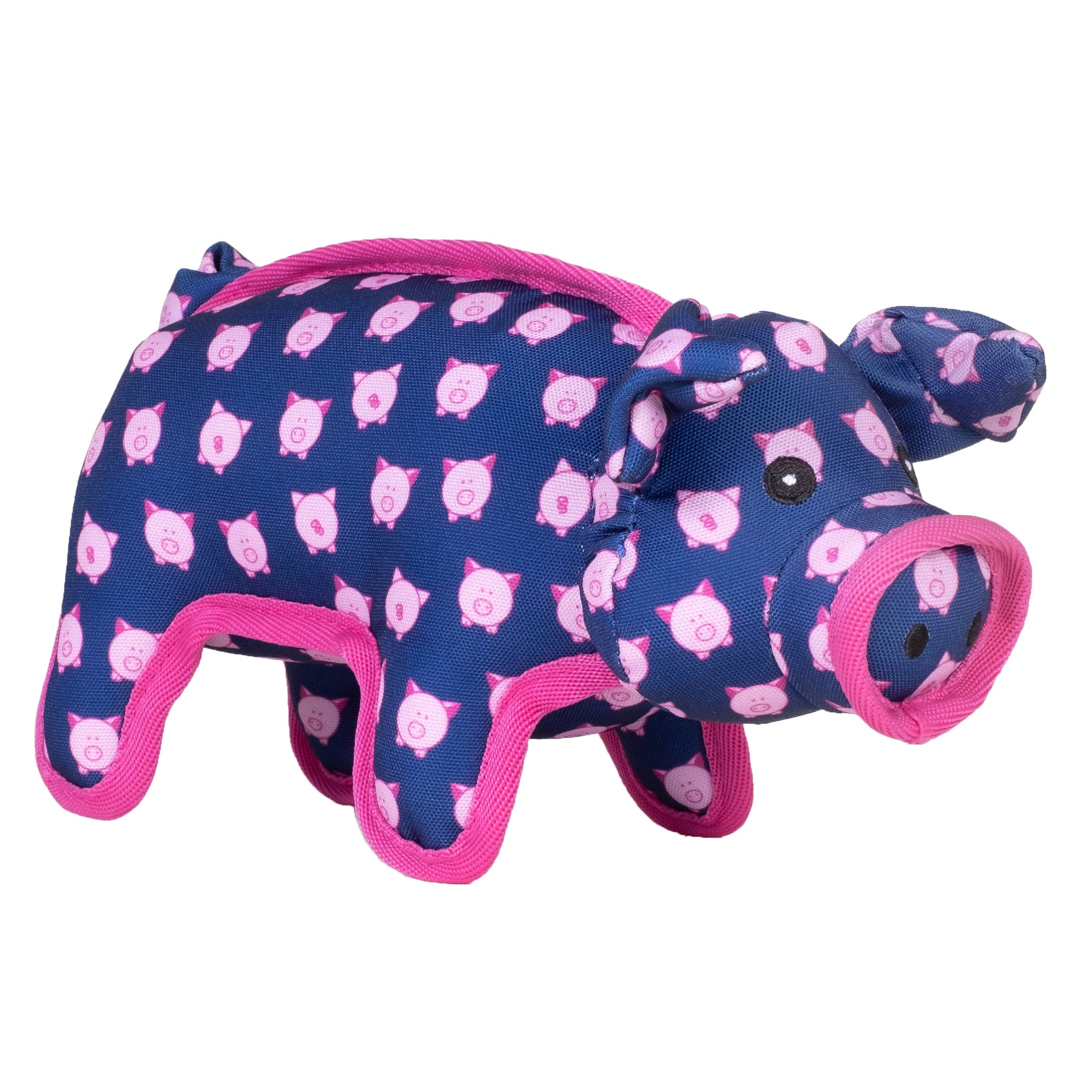 Wilbur Pig Toy: Navy / Large