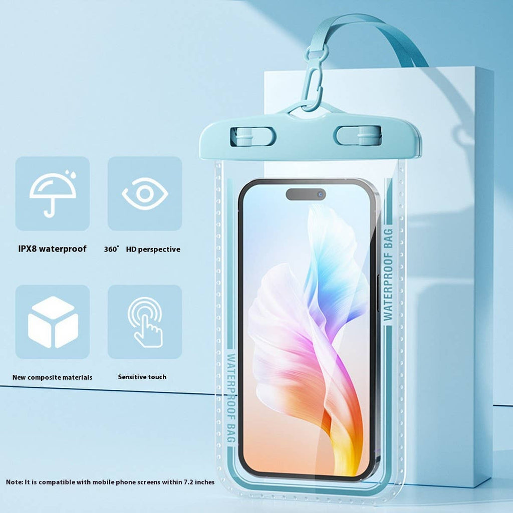 Waterproof Phone Case for Swimming -Touchscreen_CWMM6775: Black / (OS) 1