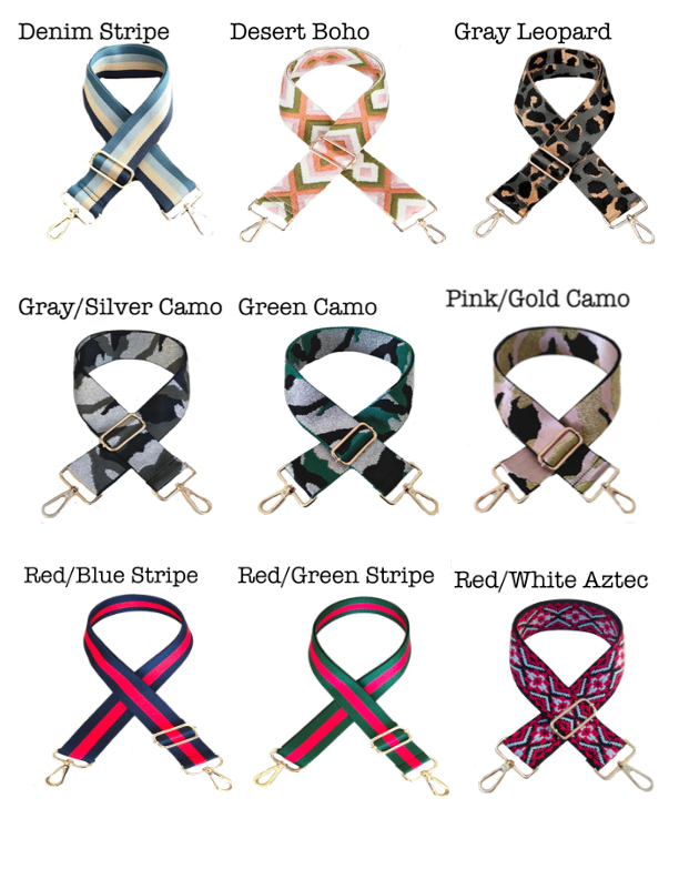 Bag Straps | 30 Styles: Rosie Stripe