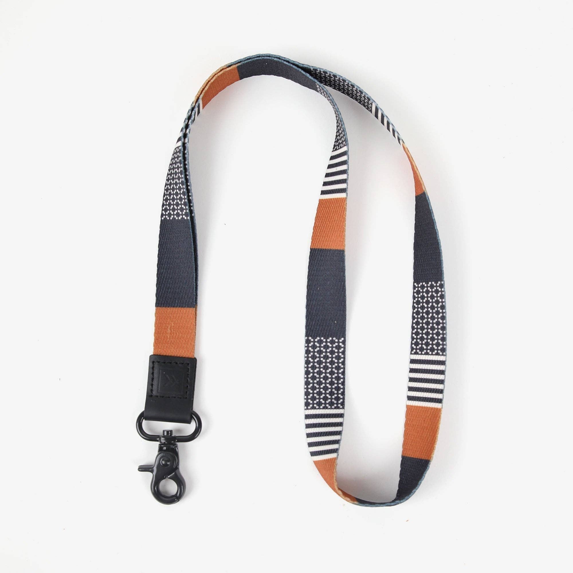 Sanders - Neck Lanyard: Brown/Black