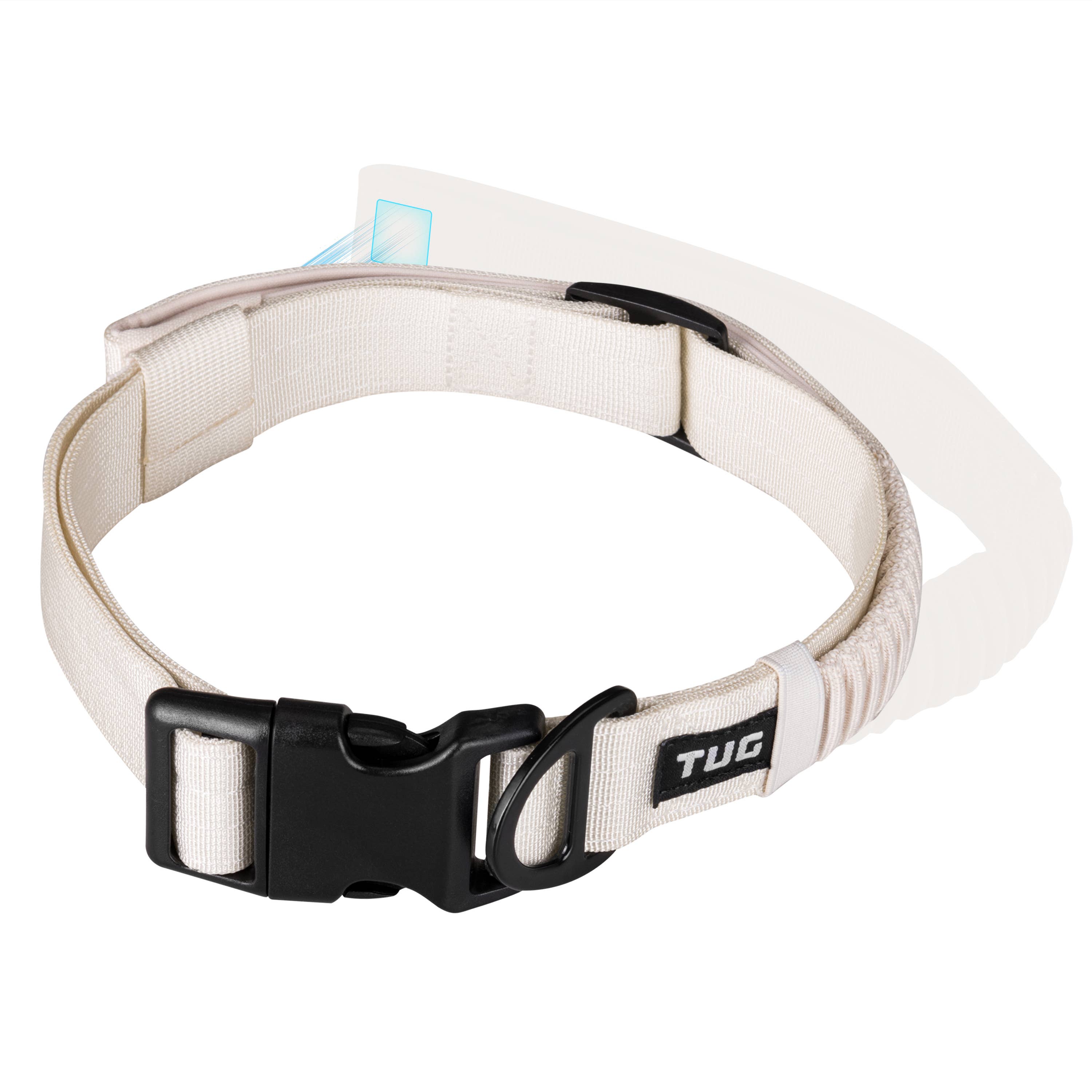TUG Grab Collar: Cream / Medium