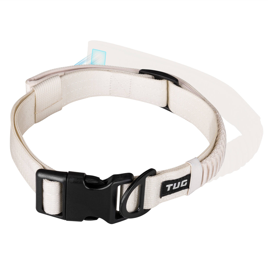 TUG Grab Collar: Cream / Large