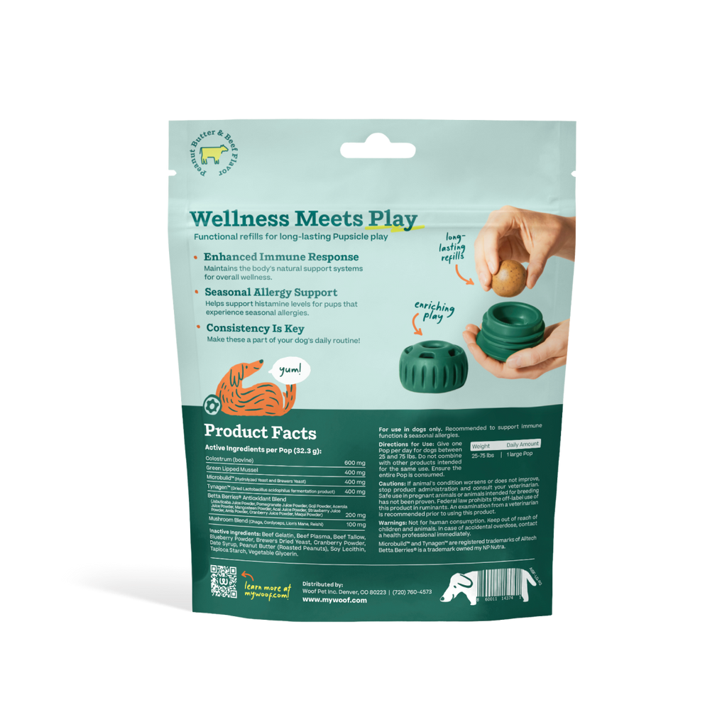 Allergy Support Wellness Pops: Extra Large