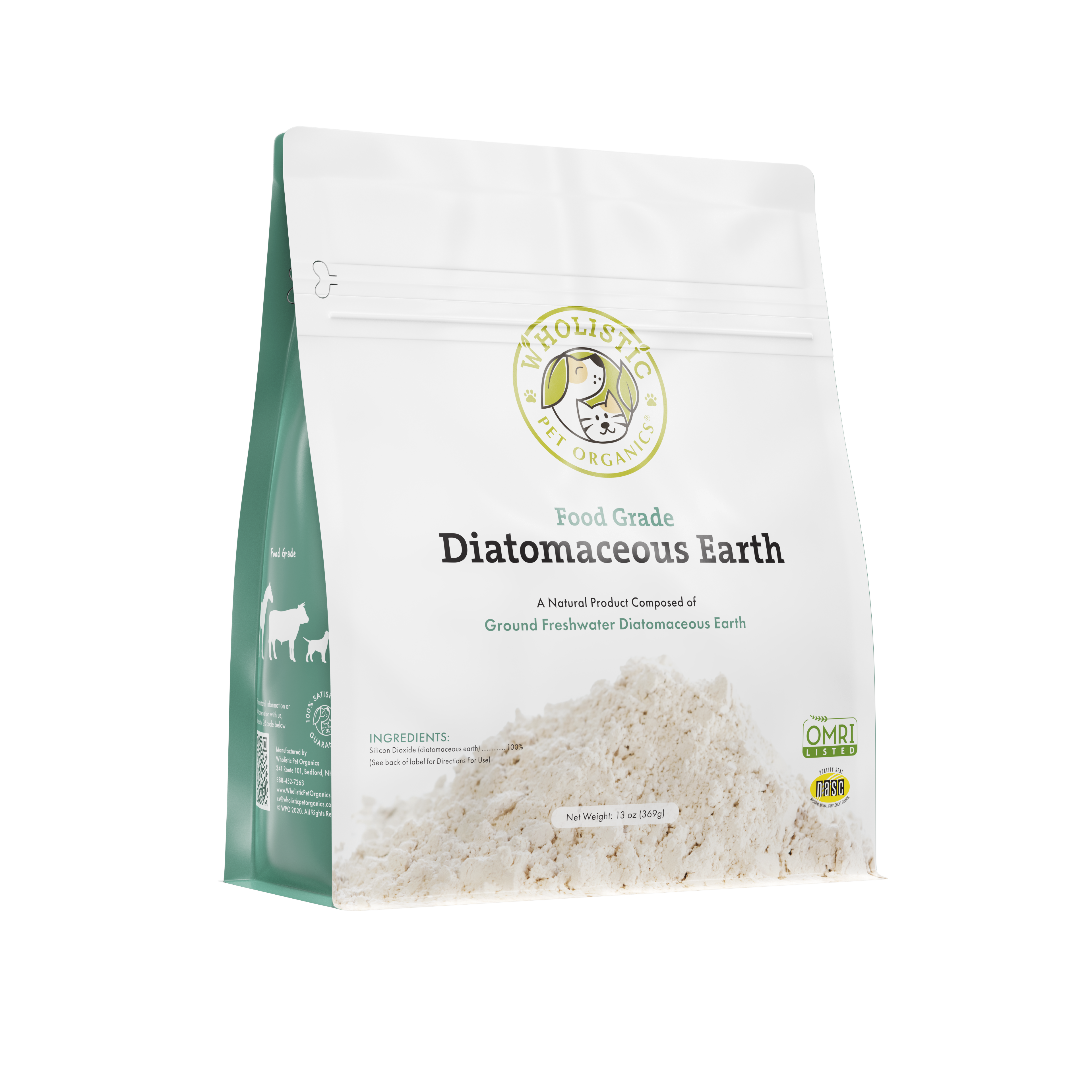 Diatomaceous Earth: 13 oz