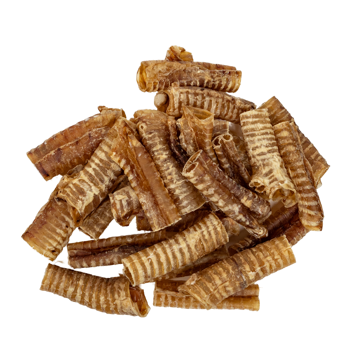 6" Beef Trachea Dog Treat - All-Natural Dog Chews (25/Bag)