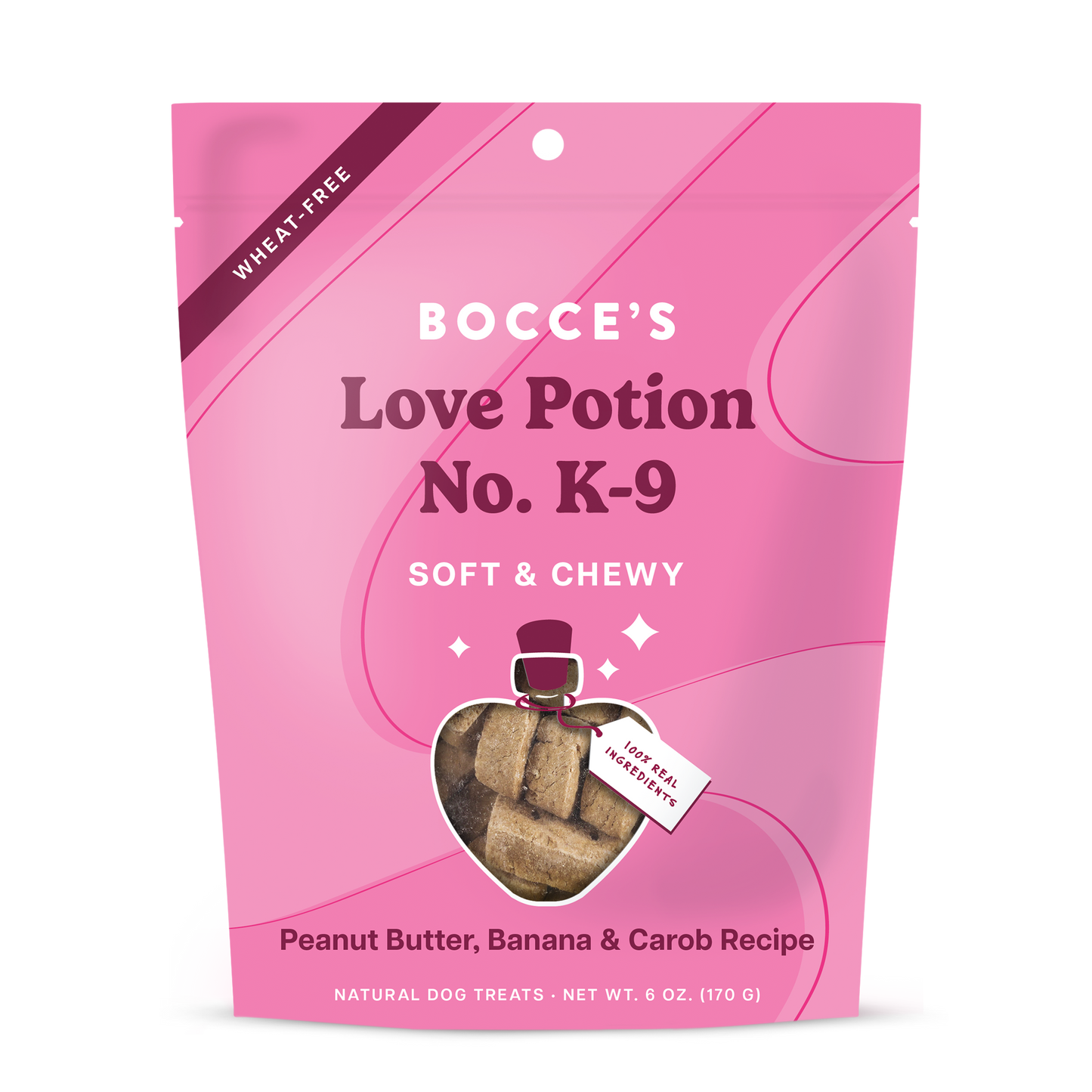Bocce's Bakery Love Potion No. K-9, Soft & Chewy, 6oz