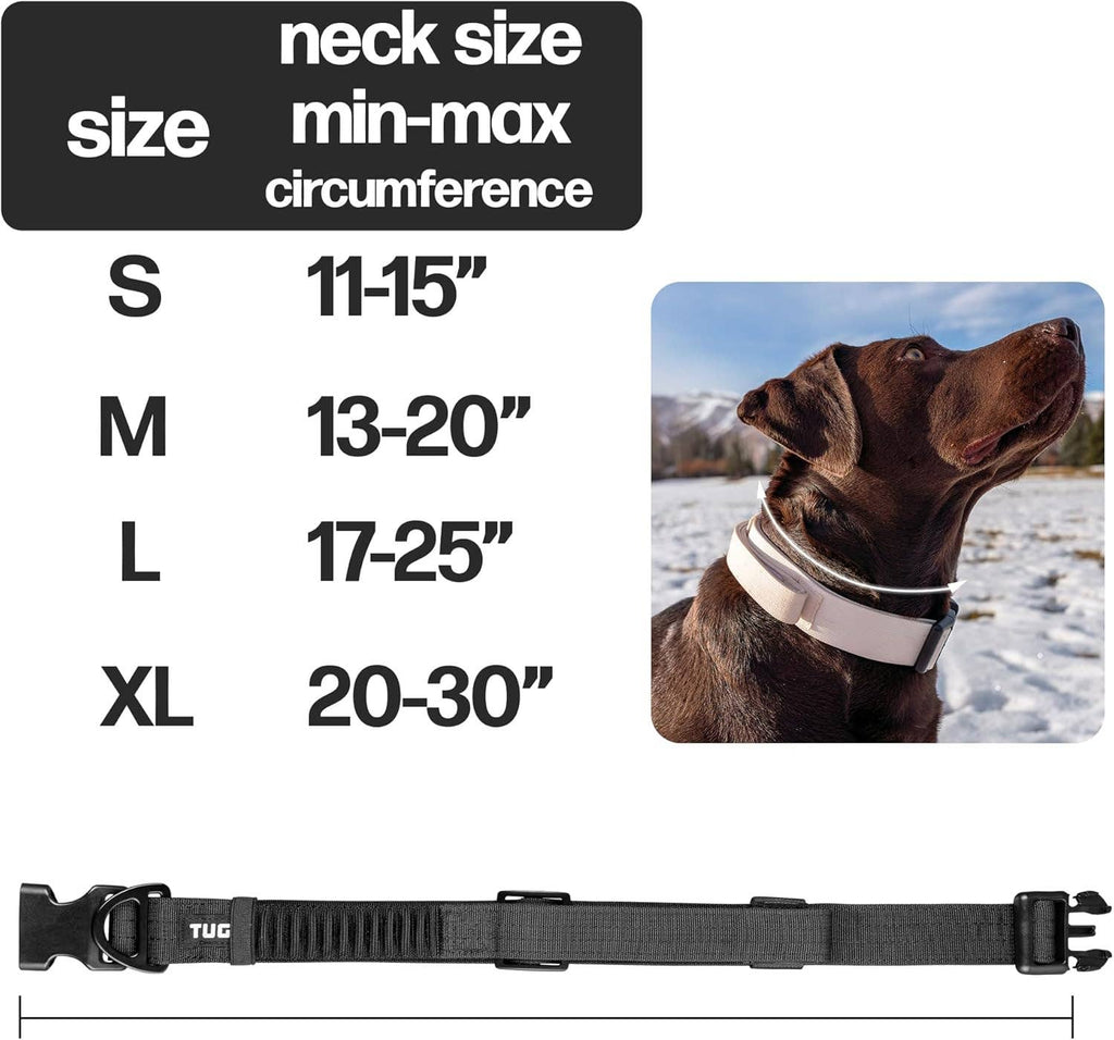 TUG Grab Collar: Cream / Large