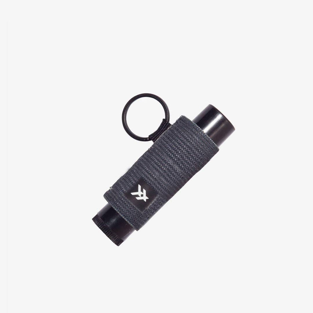 Black - Chapstick Holder Keychain: Black