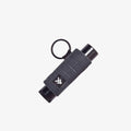 Black - Chapstick Holder Keychain: Black
