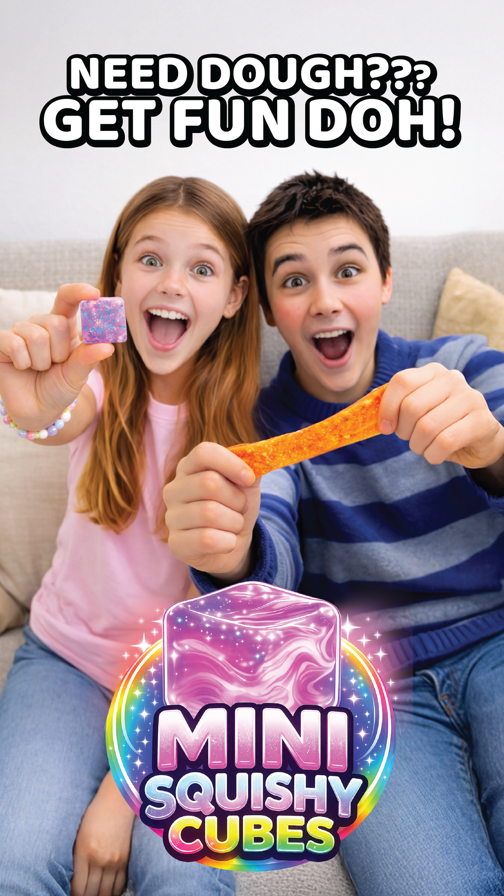 Mini Squishy Cubes