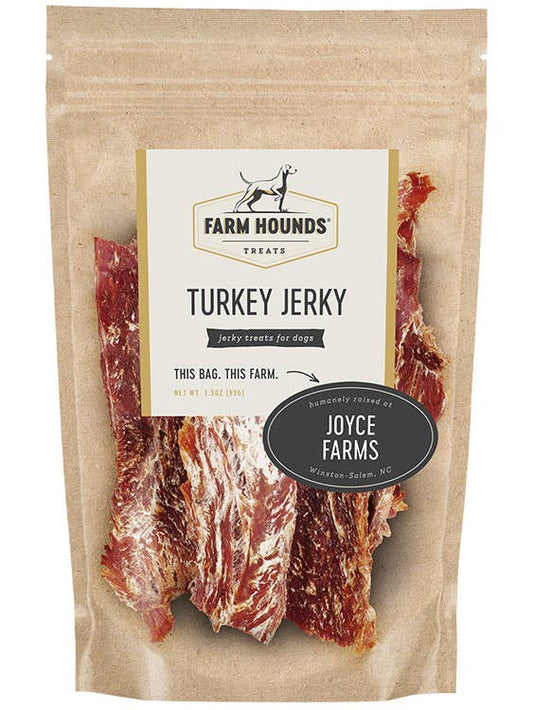 Turkey Jerky Dog Treats - All-Natural - 3.5oz: 3.5oz