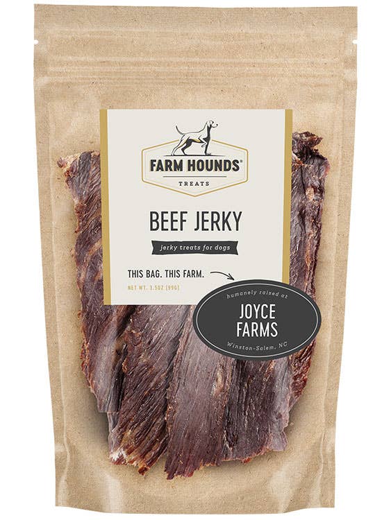 Beef Jerky Dog Treats - All-Natural - 3.5oz: 3.5oz