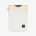 Off White - Vertical Leather Wallet: White