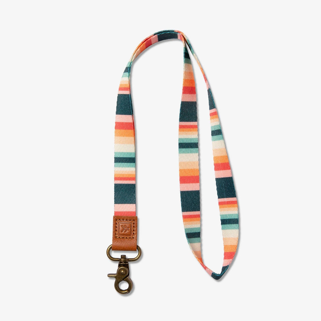 Renae - Neck Lanyard: Green/Red