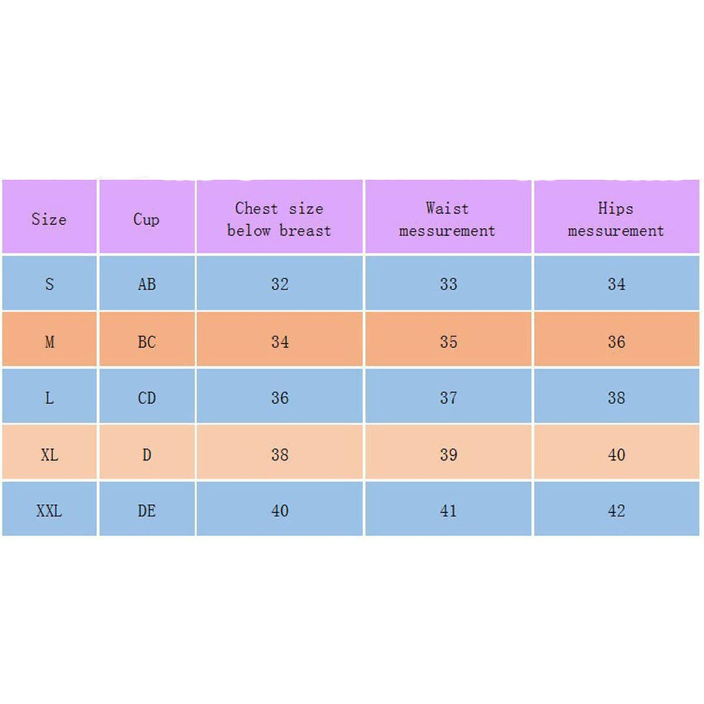 High-Waisted V-Neck Ruffled Bikini Swimsuit_CWMW0200: Blue / (S) 1