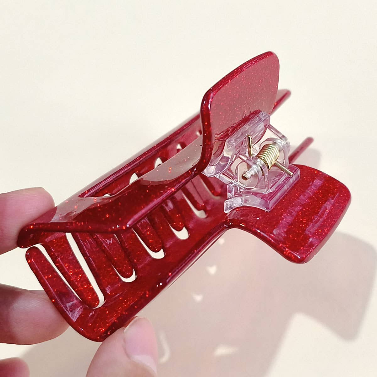 4TH OF JULY RECTANGLE HAIR CLAW CLIPS_CWAHA0700: TYPE2 / (OS) 3