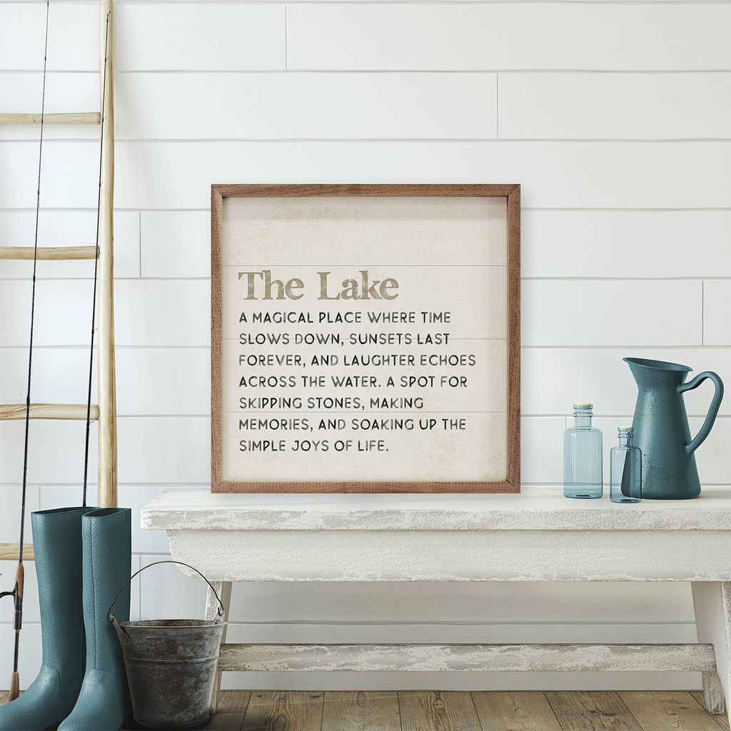 The Lake Definition: 12x12