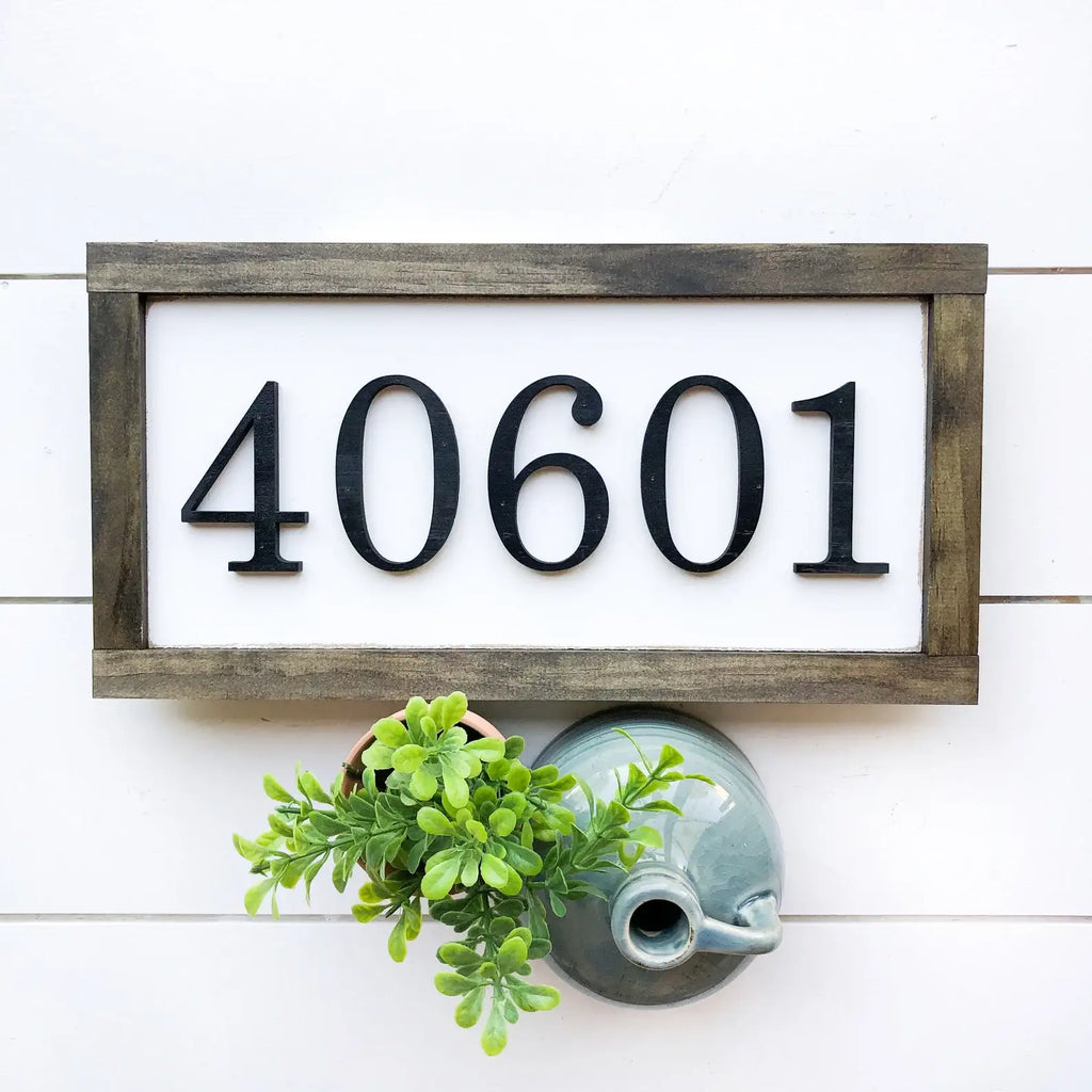 Zip Code Sign - Customizable