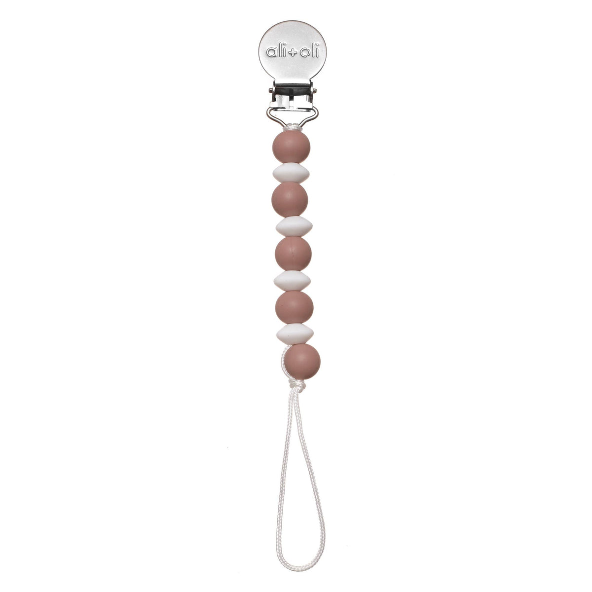 Ali+Oli Silicone Pacifier Clip | Mini Lentil: Mint