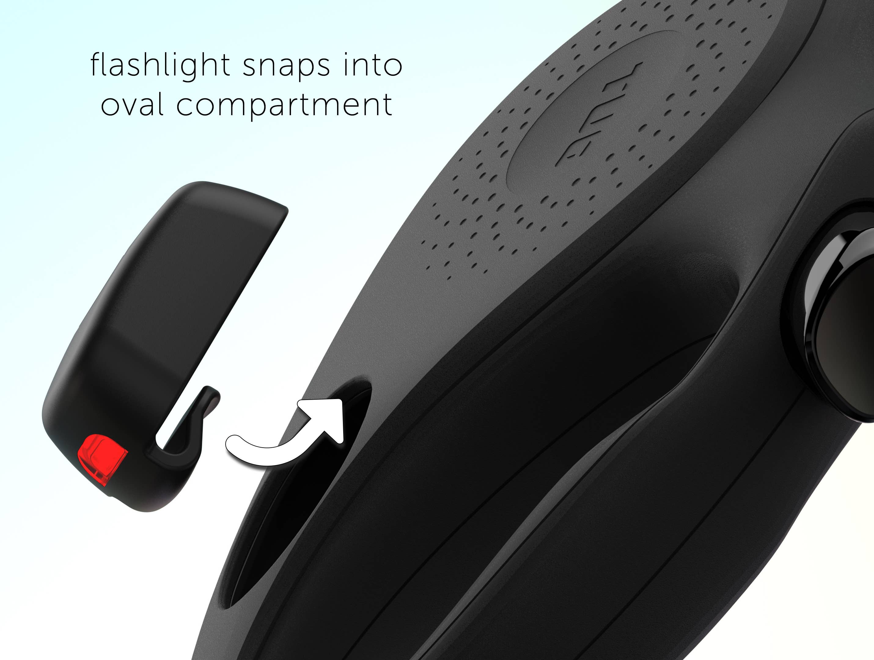 TUG Rechargeable LED Dog Light for Night Walking - Clip-on