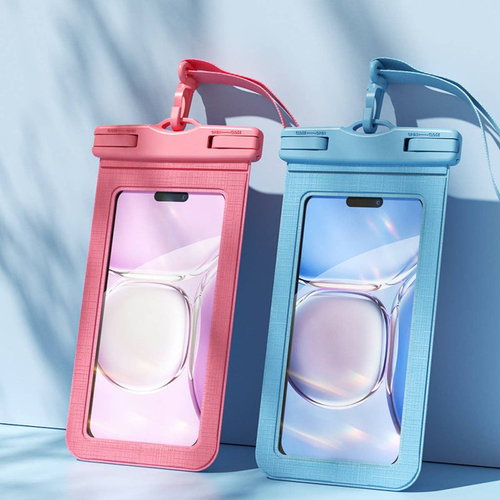 Waterproof Phone Case for Selfie & Touchscreen_CWMM6776: TEALBLUE / (OS) 1