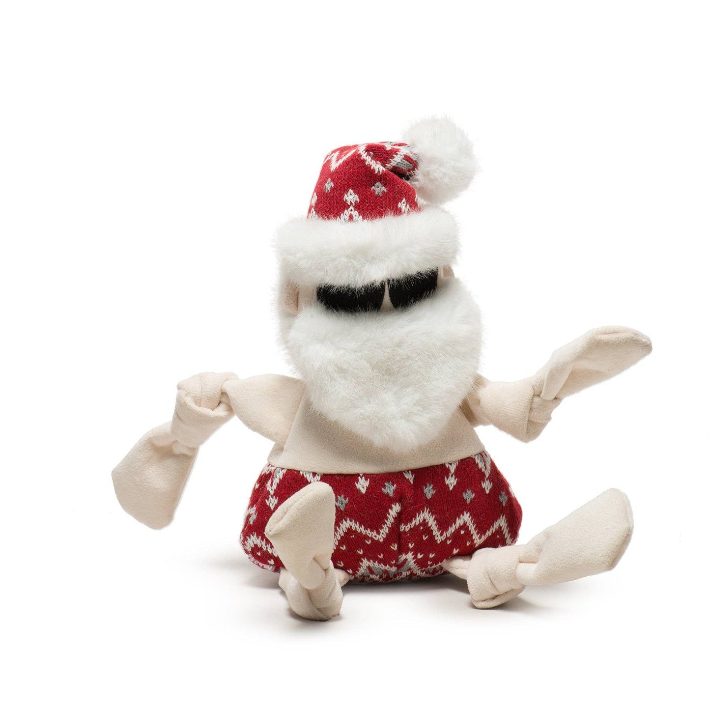 Beach Bum Santa Knottie® Plush Dog Toy: Small