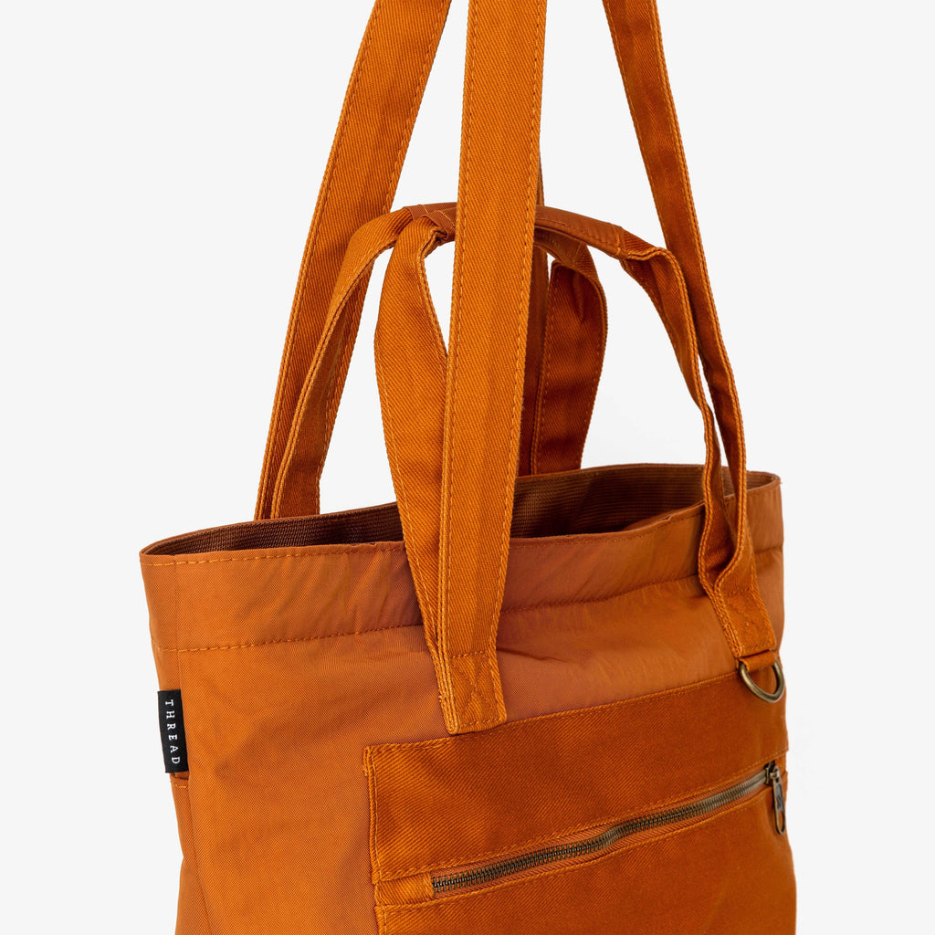 Honey - Utility Tote Bag: Brown