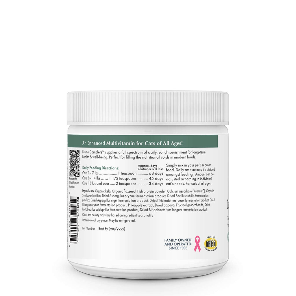 Feline Complete™: Organic Pumpkin / 4 oz