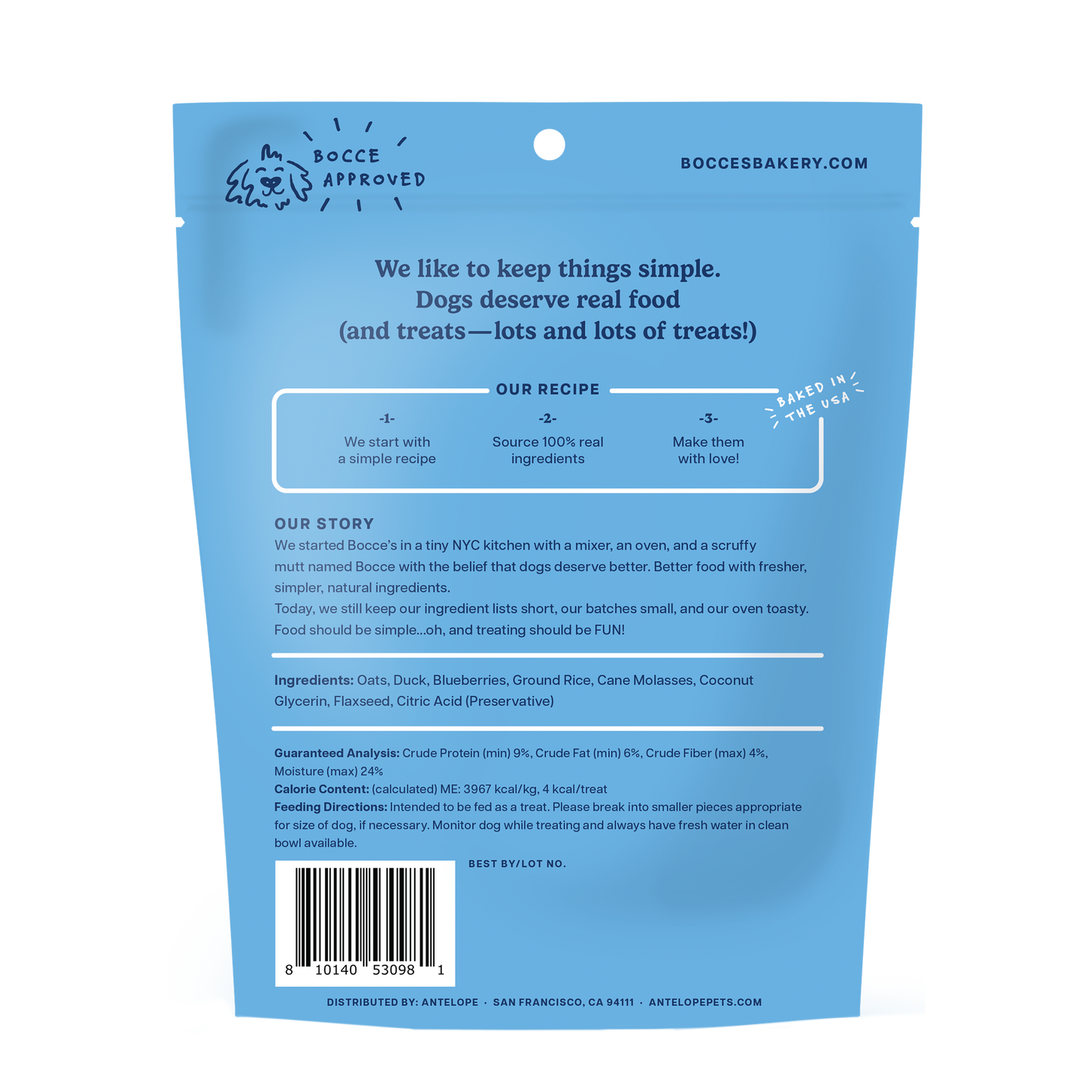 Bocce's Bakery Love Spell, Training Bites, 6oz