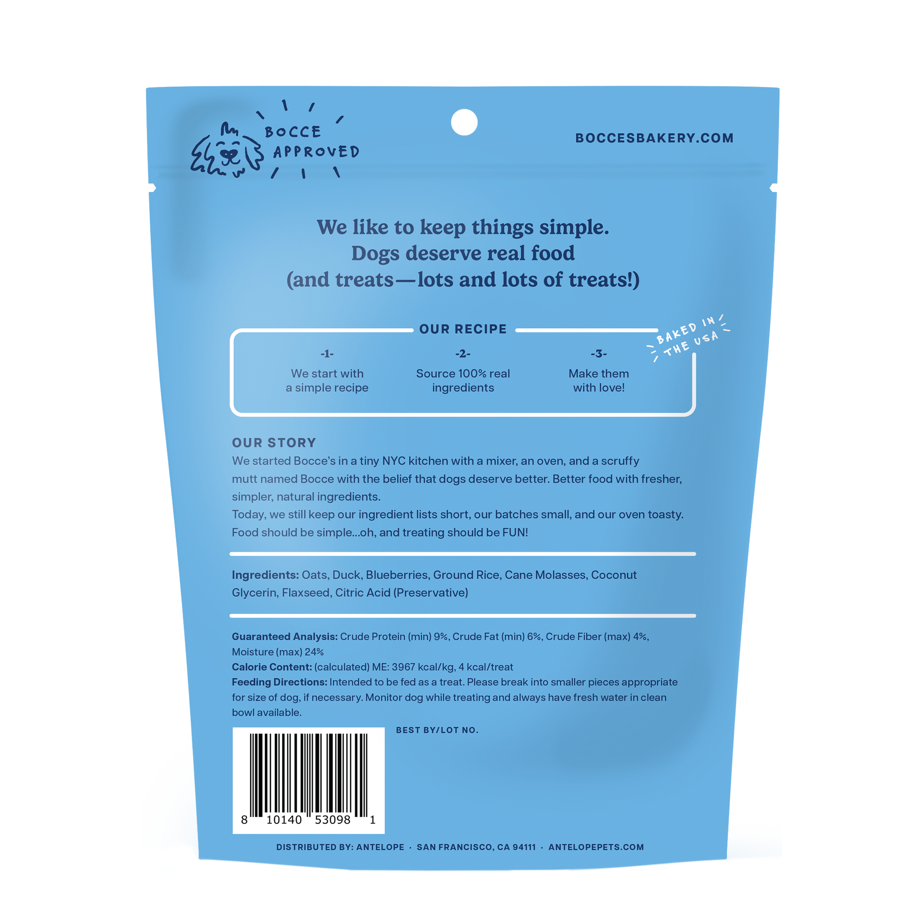 Bocce's Bakery Love Spell, Training Bites, 6oz