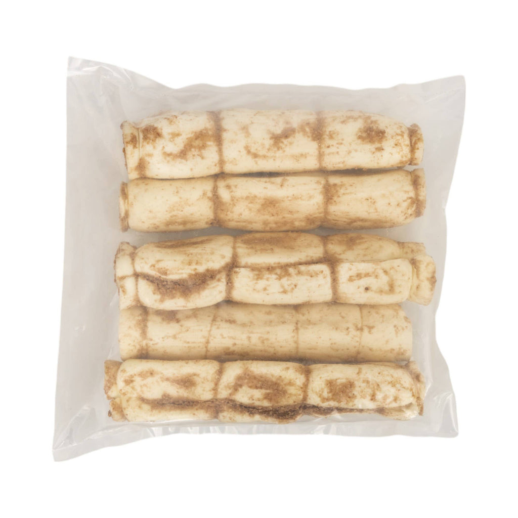 9"-10" Peanut Butter Basted Beef Cheek Rolls (5/Bag)