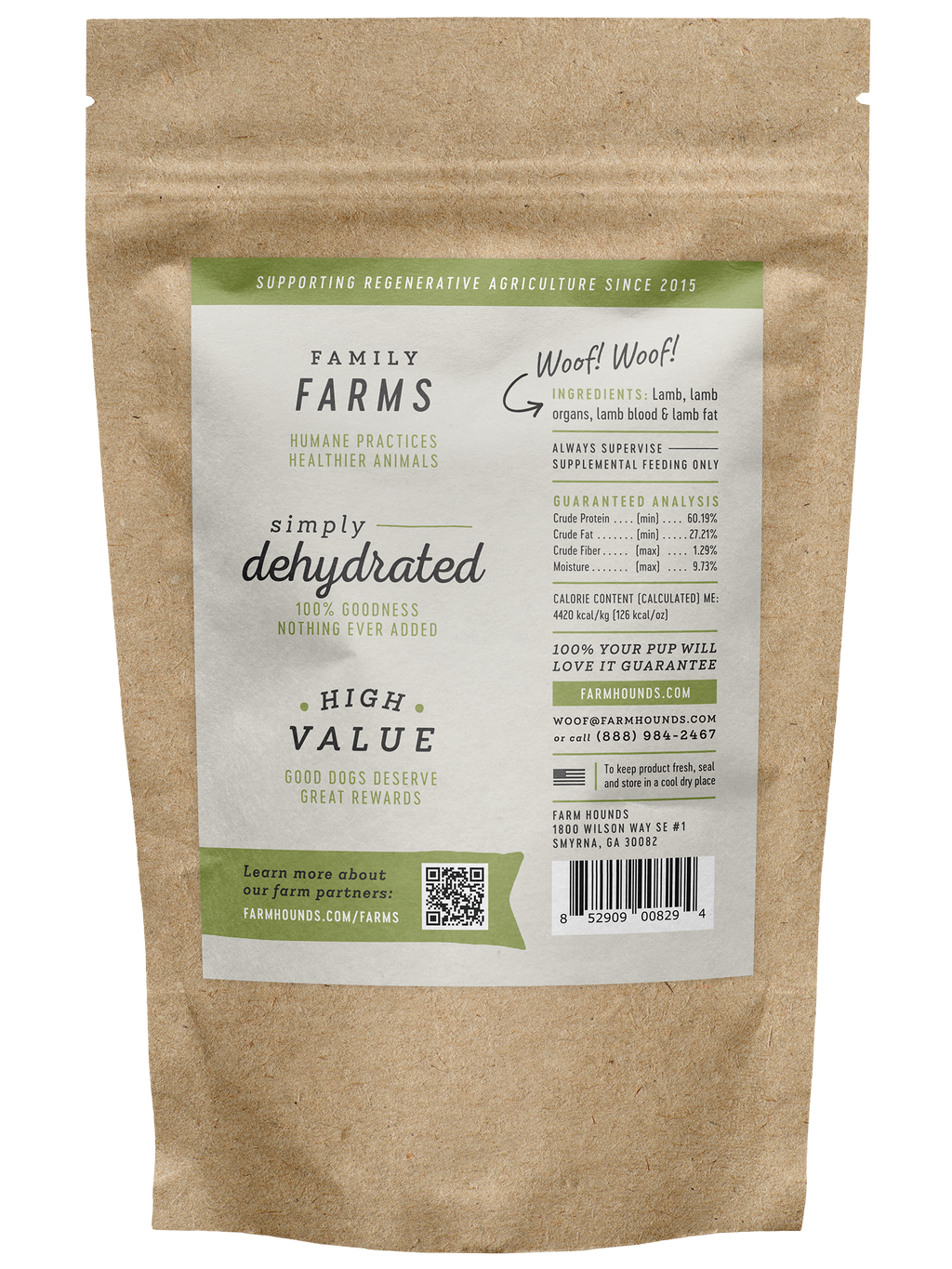 Lamb Strips - All-Natural - 3.5 oz (LIMITED SEASONAL): 3.5oz