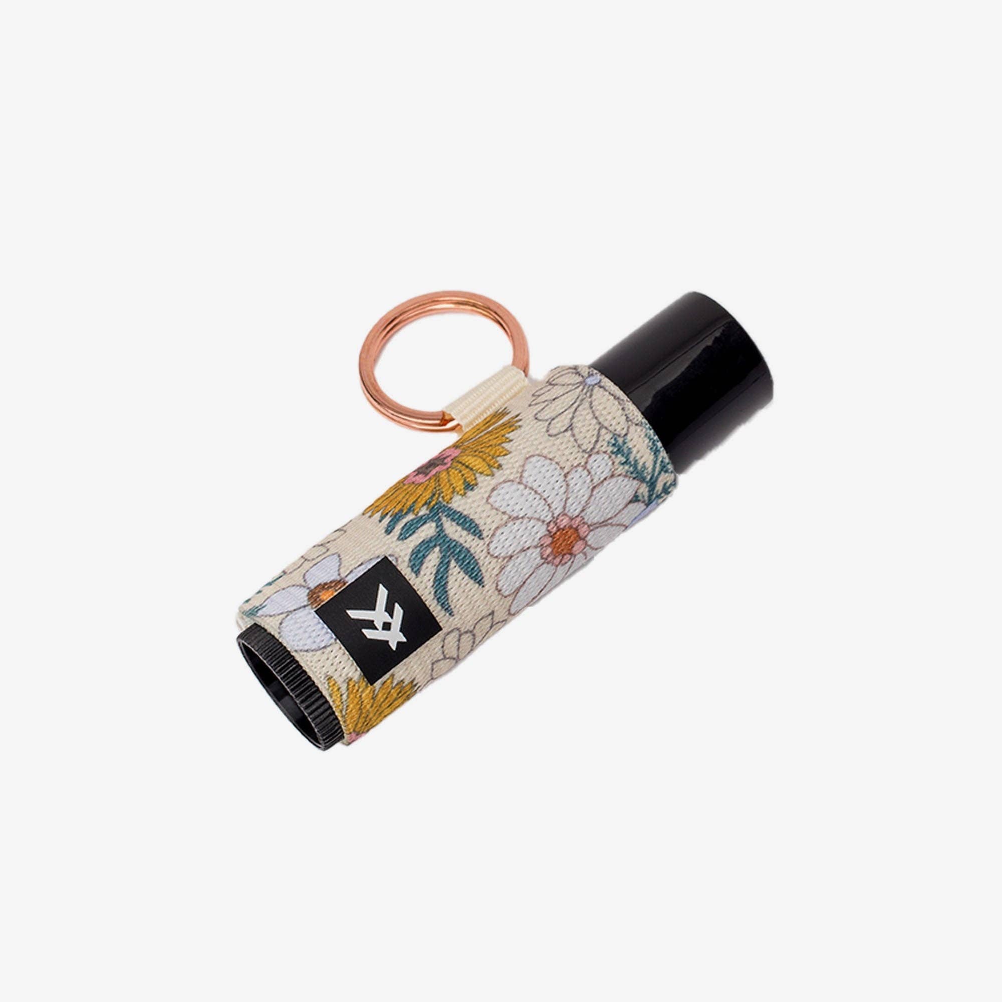 Blossom - Chapstick Holder Keychain: Yellow/Cream/White