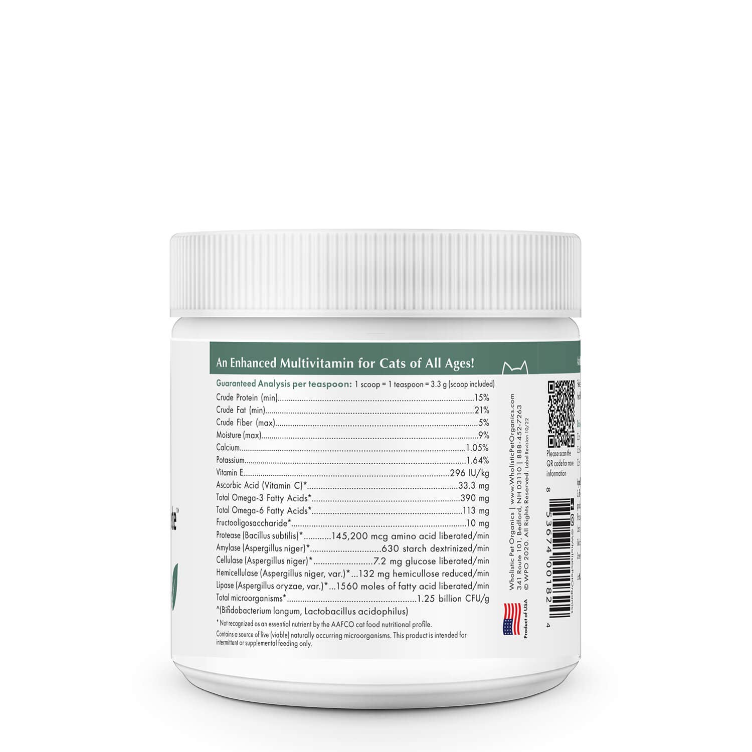 Feline Complete™: Organic Pumpkin / 4 oz
