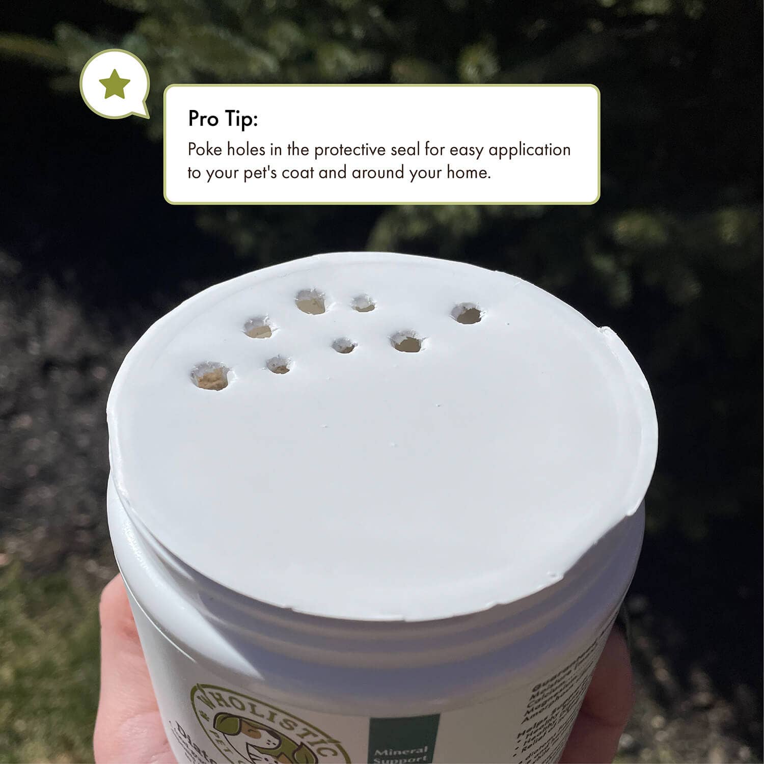 Diatomaceous Earth: 13 oz
