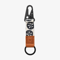 Sand Dollar Black - Keychain Clip: Sand Dollar Black