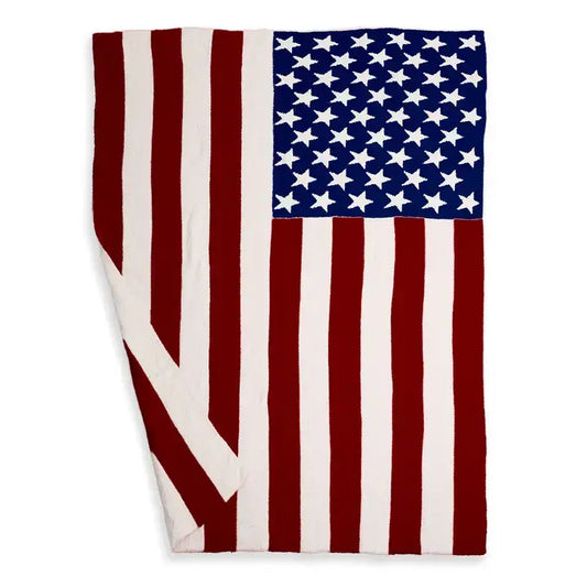 American Flag Design Cozy Soft Throw Blanket : RDNV / One Size