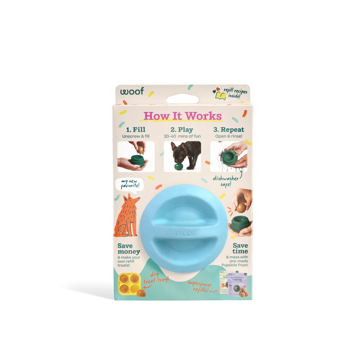 Party Pupsicle: Pink / X-Large