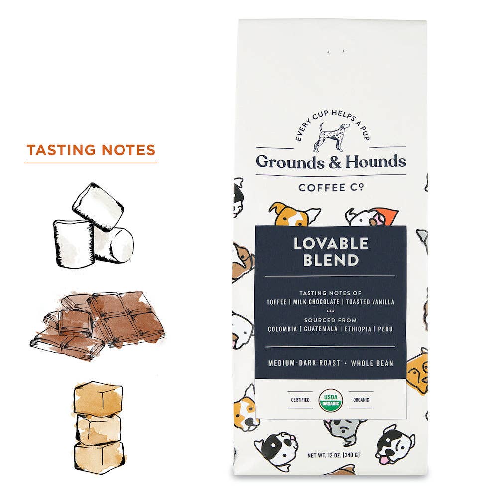 Grounds & Hounds Coffee - Lovable Blend