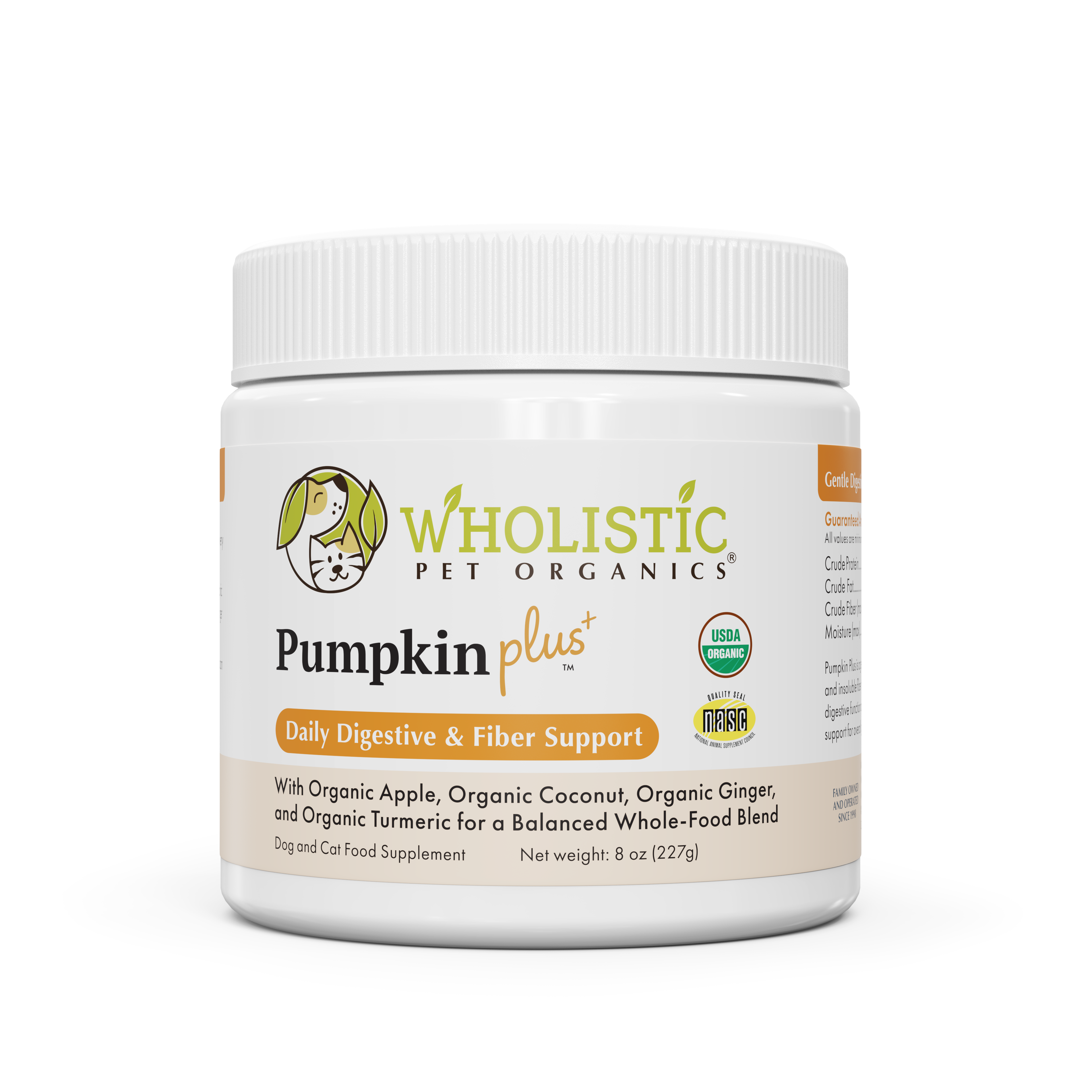 Organic Pumpkin Plus: 8 oz