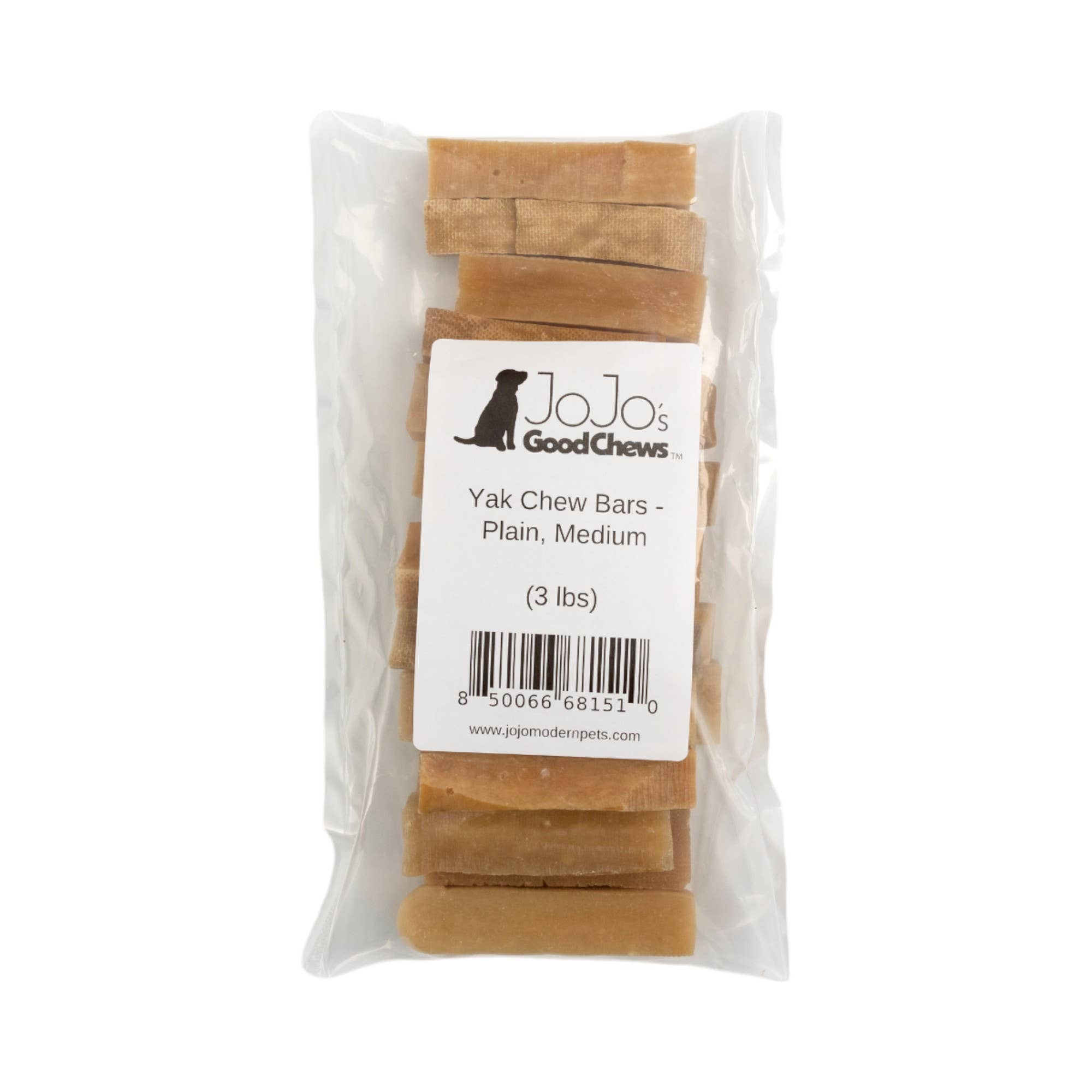 Himalayan Yak Dog Cheese Chews (3lbs. Bag): Medium (approx. 19 Bars)