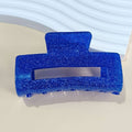 4TH OF JULY RECTANGLE HAIR CLAW CLIPS_CWAHA0700: BLUE / (OS) 3